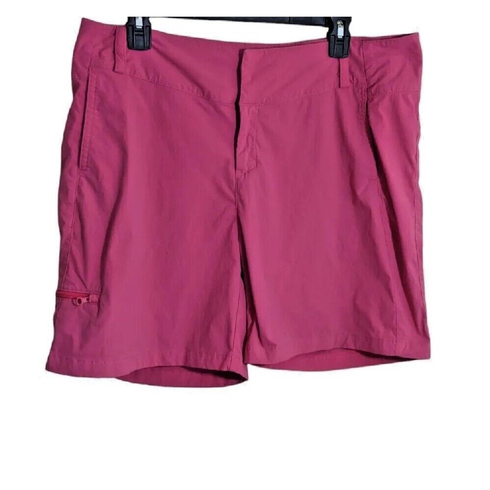 Helly Hansen Women's Pink High Rise 6in Inseam Shorts Outdoor Size 34
